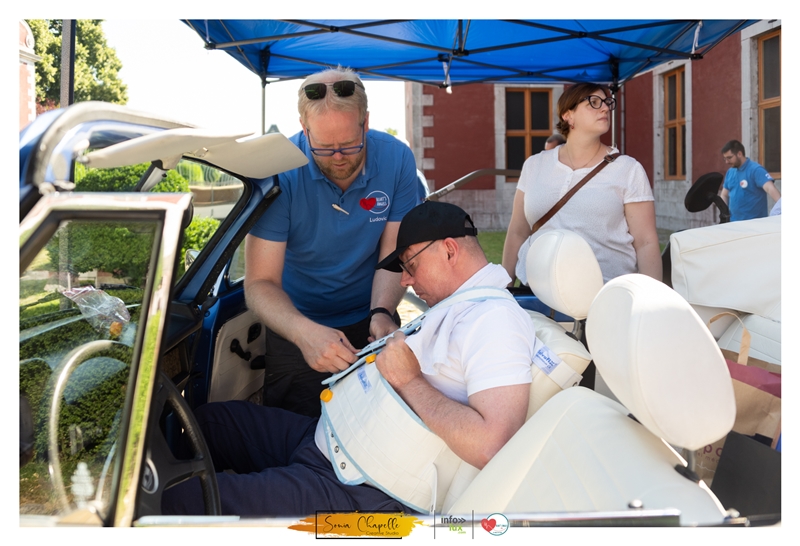 souhait; soins palliatifs; heart's angels; r&eacute;alisation d'un dernier souhait; asbl; b&eacute;n&eacute;ficiaire; balade motos; balade; ch&acirc;teau d'aigremont; fl&eacute;malle; balade en quad; quad; motos; trikes